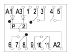 Схема подключения реле ПЭ-46А